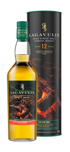 Lagavulin Single Malt Schotch Whisky 12 Years Old Fireside Tales