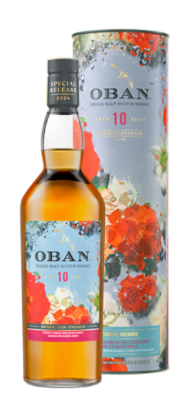 Oban Single Malt Schotch Whisky 10 Years Old Coastal Orchard