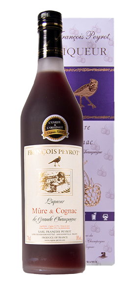 Peyrot Liqueur Au Mûre Cognac