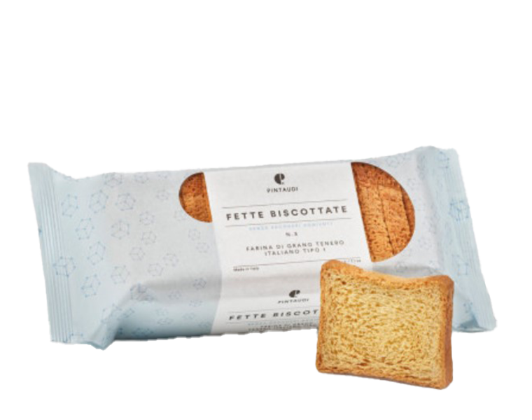 Fette Biscottate N.3 Senza zuccheri aggiunti con farina di grano tipo 1