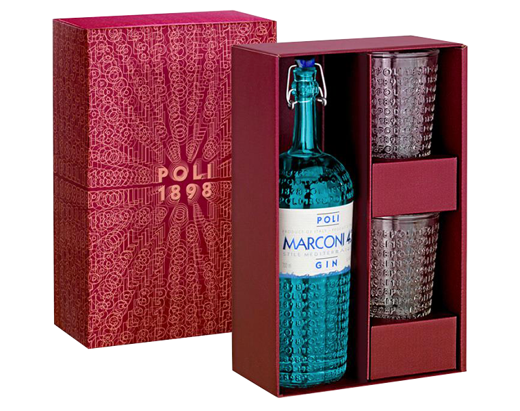 Cofanetto Gin Marconi 42 Stile Mediterraneo