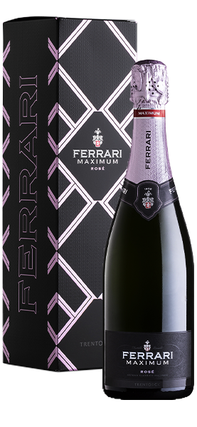 Ferrari TrentoDoc Maximum Rosé Astucciato