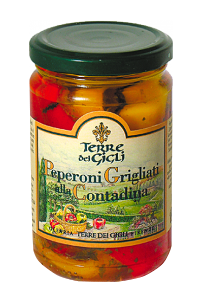 Peperoni Grigliati alla Contadina