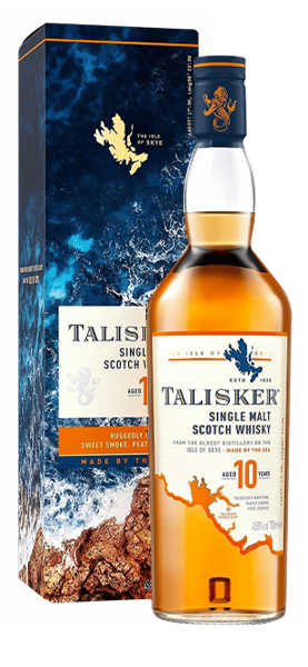 Talisker Single Malt Scotch Whisky 10 Years Old