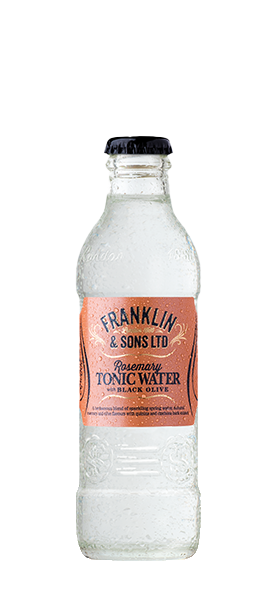 Image of Franklin & Sons Rosemary Acqua Tonica With Black Olive