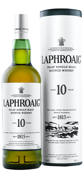 Image of Laphroaig Islay Single Malt Scotch Whisky Aged 10 Years