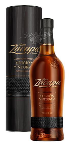 Rum Zacapa Edicion Negra Sistema Solera Gran Reserva