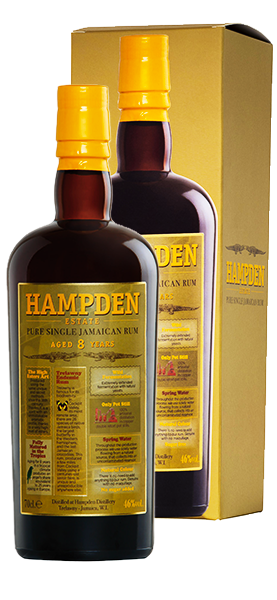 Hampden Estate Pure Single Jamaican Rum Aged 8 Years