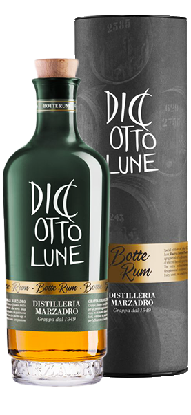 Grappa Diciotto Lune Riserva Botte Rum