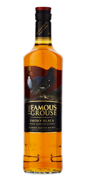 The Famous Grouse Blended Scotch Whisky Smoky Black