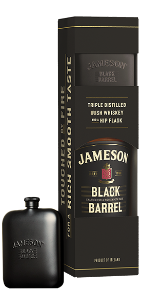 Jameson Black Barrel Whiskey con Fiaschetta