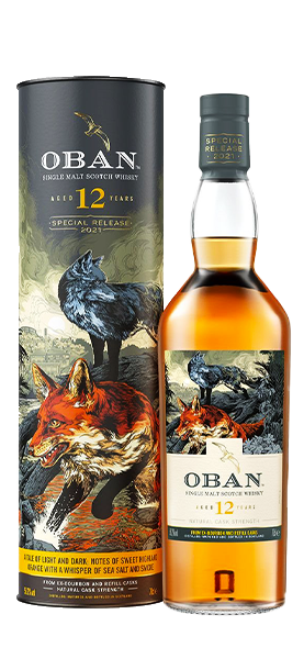 Oban Single Malt Scotch Aged 12 Years Special Release 2021