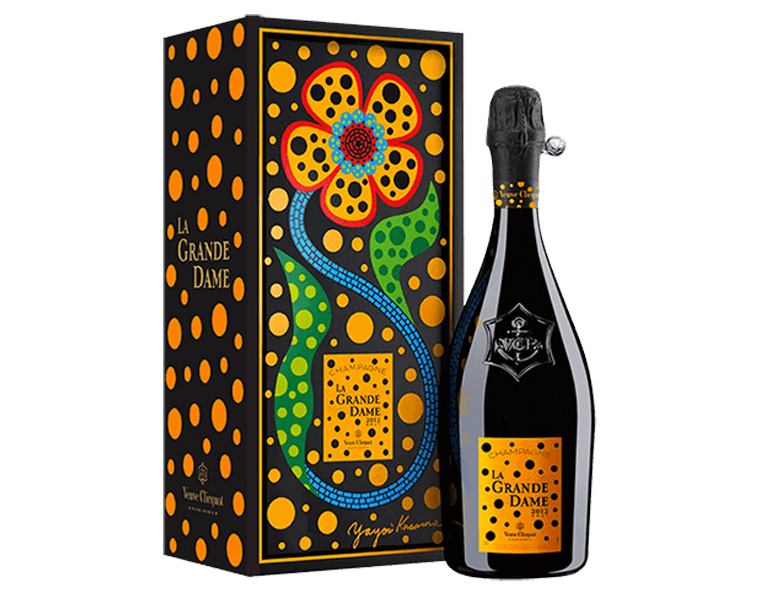 La Grande Dame Veuve Clicquot by Yayoi Kusama 2012