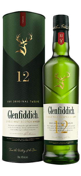 Image of Glenfiddich Single Malt Scotch Whisky 12 Years Old