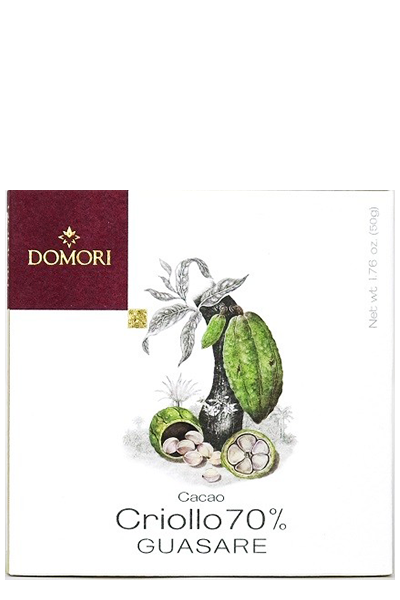 Tavoletta di cioccolato: cacao Criollo Guasare 70%