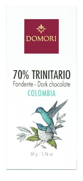 Tavoletta Cioccolato Fondente Trinitario Colombia 70%
