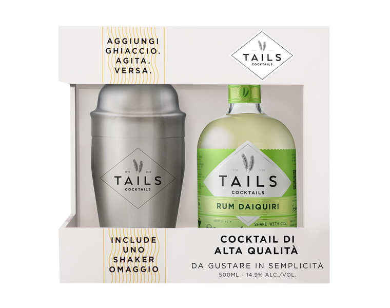 Tails Cocktail Daiquiri Con Shaker