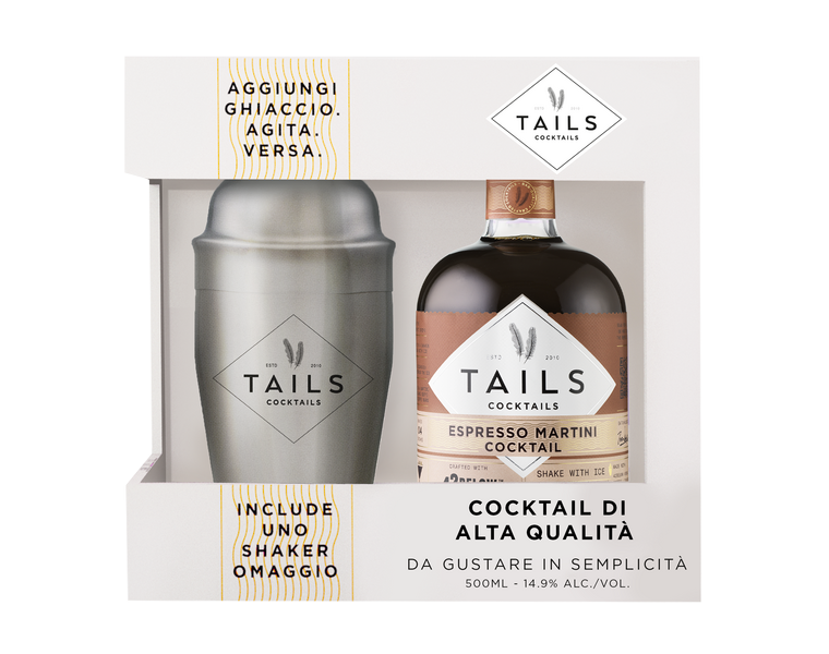 Tails Cocktail Espresso Martini Con Shaker