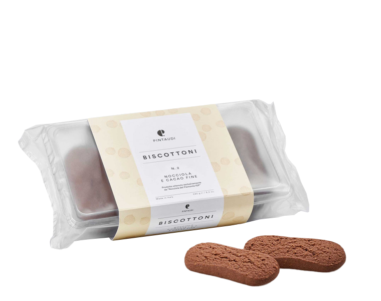 Biscottoni N.2 Nocciola e cacao fine
