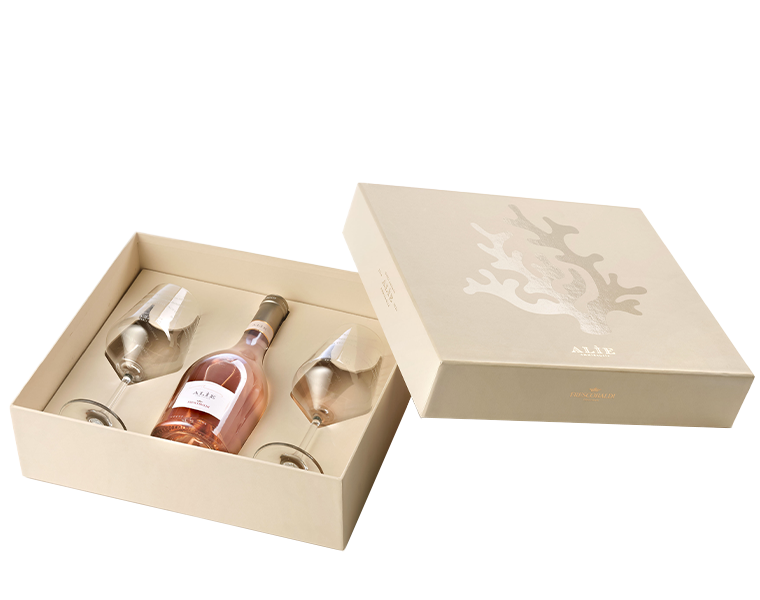 Image of Confezione Frescobaldi "AlÏe" RosÈ Toscana IGT