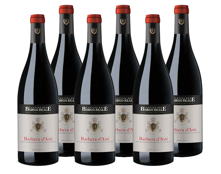 Confezione 6 bottiglie Barbera d'Asti DOCG