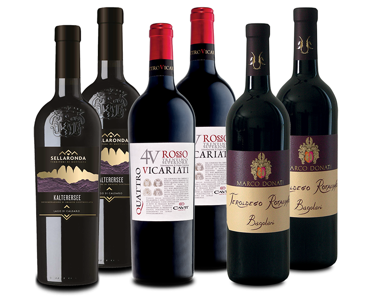 Tre Sorprese rosse del Trentino