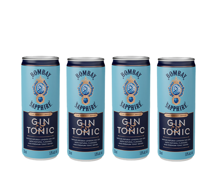 Confezione Bombay Sapphire & Tonic