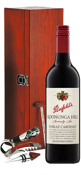 Shiraz Cabernet Koonunga Hill 76  Cofanetto del Sommelier