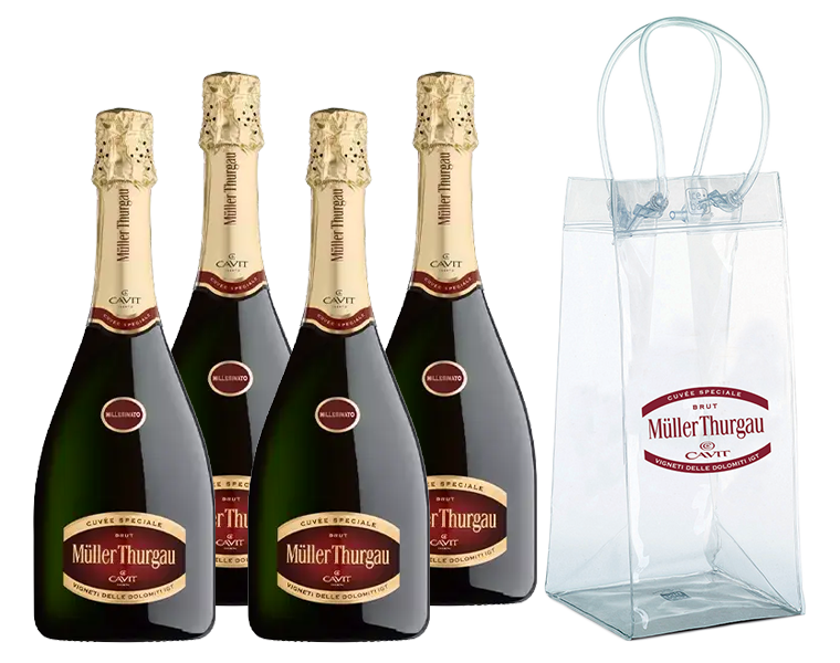 Degustazione Müller Thurgau Brut  + omaggio Ice Bag
