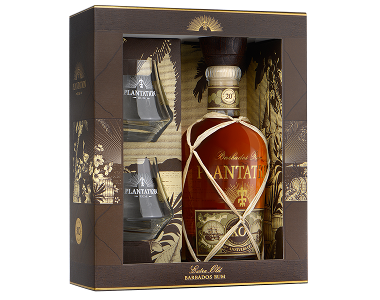 Rum Plantation Xo Glass Pack