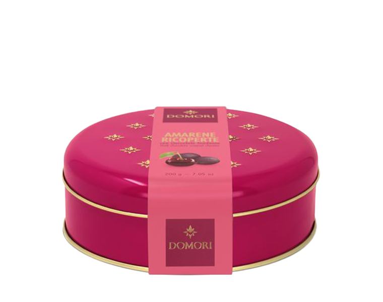 Amarene ricoperte di cioccolato fondente