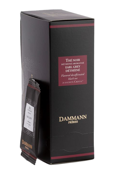 Tè nero - Earl Grey Yin Zhen deteinato - 24 bustine termosigillate