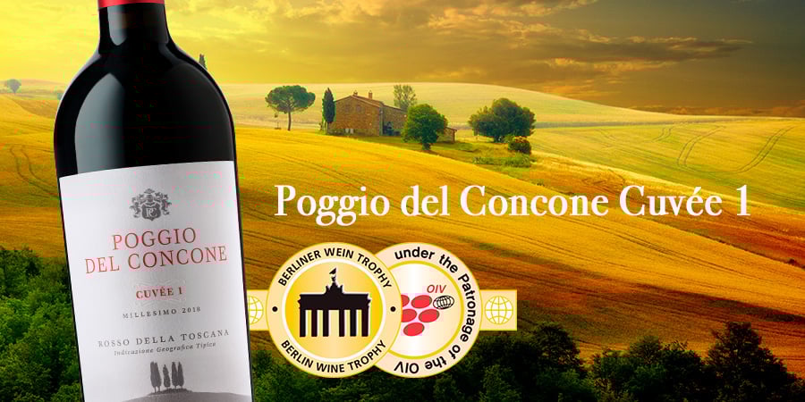 Poggio del Concone Cuvée 1 2018: se lo assaggi lo sai Poggio del Concone Cuvée 1 2018: se lo assaggi lo sai