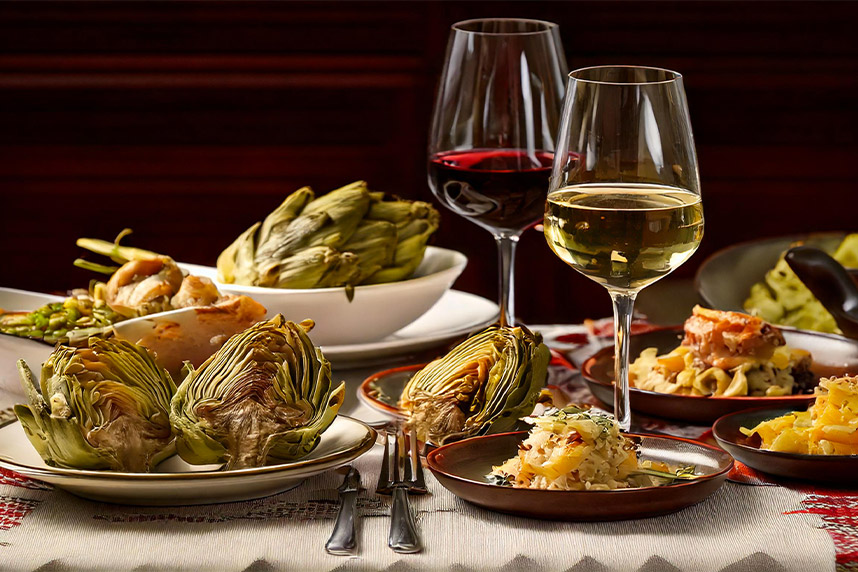 Abbinamenti insoliti: il vino incontra il carciofo