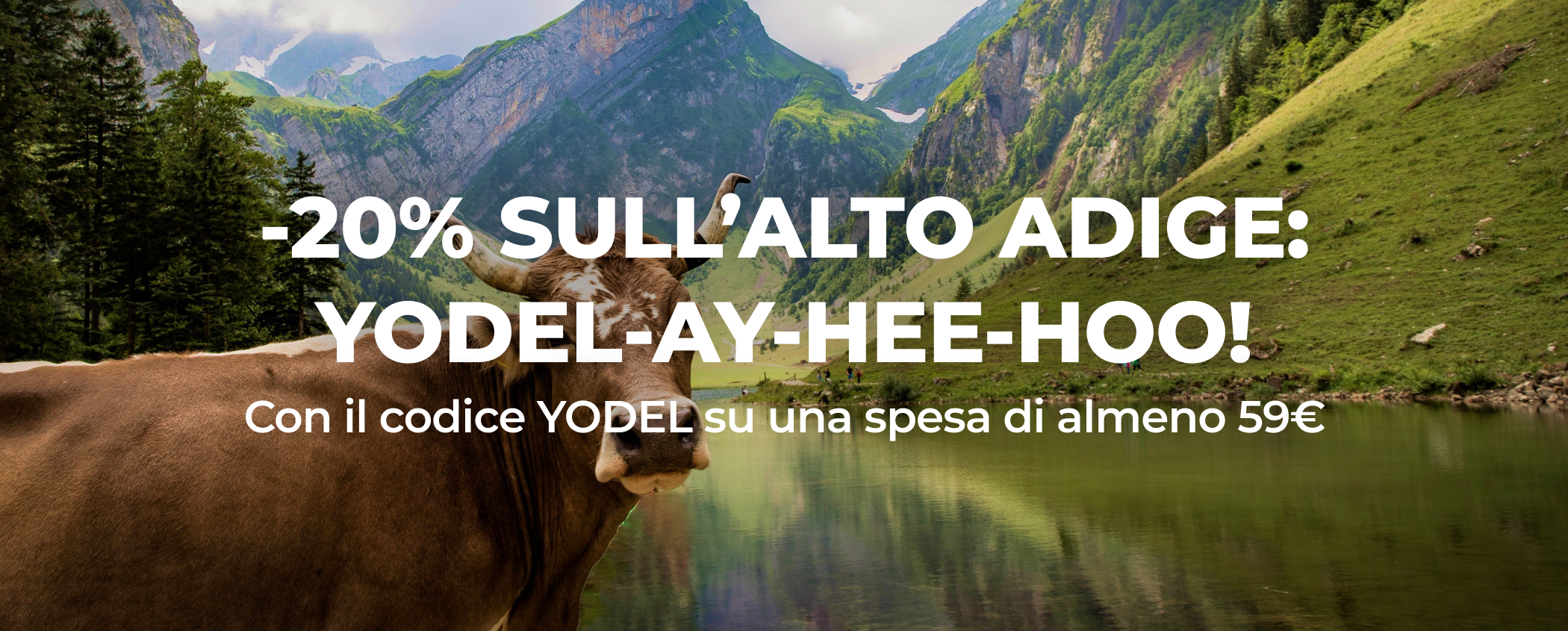 -20% SULL�ALTO ADIGE: YODEL-AY-HEE-HOO!