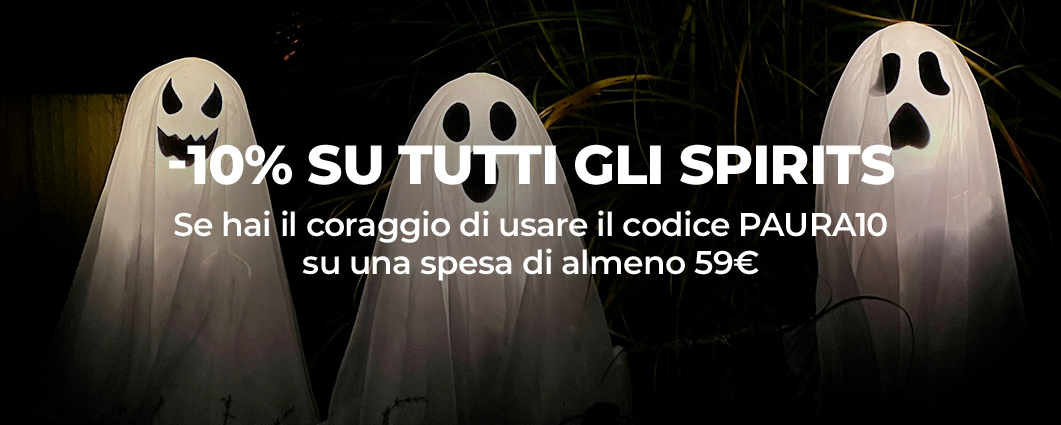 -10% SU TUTTI GLI SPIRITS