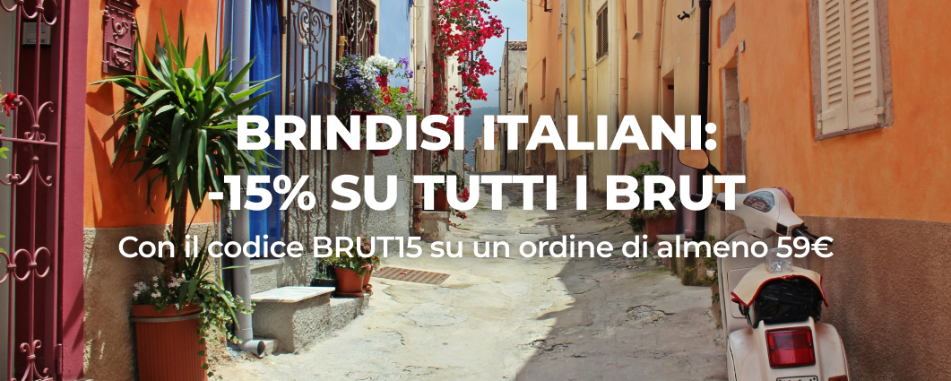 BRINDISI ITALIANI: -15% SU TUTTI I BRUT