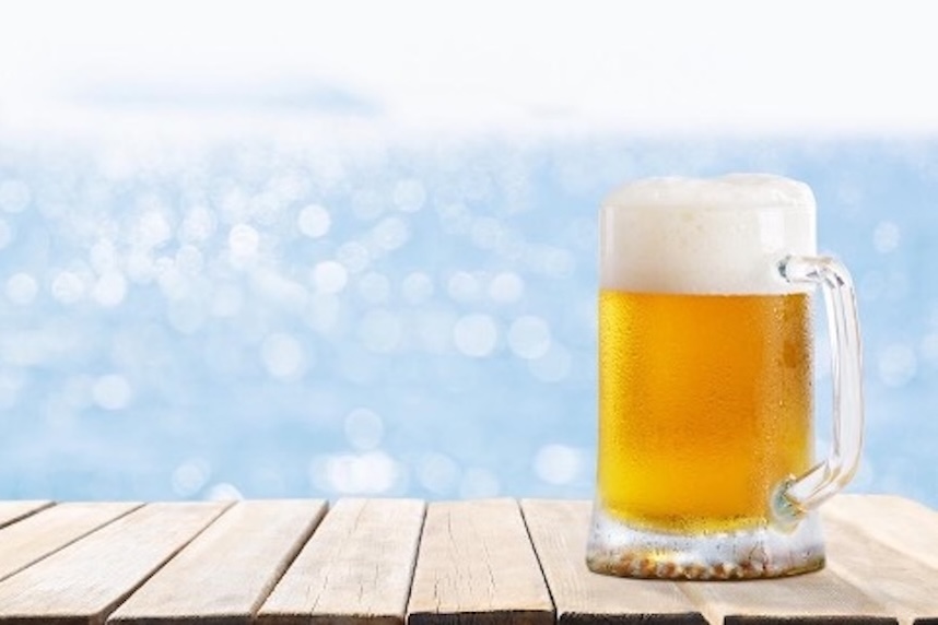 birra bionda aperitivo estivo