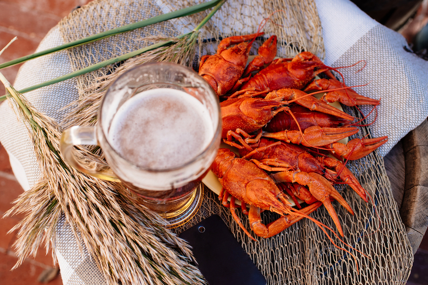 birre da abbinare ad antipasti di mare e molluschi