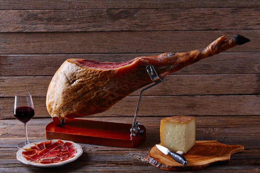 jamon spagnolo vino da abbinare