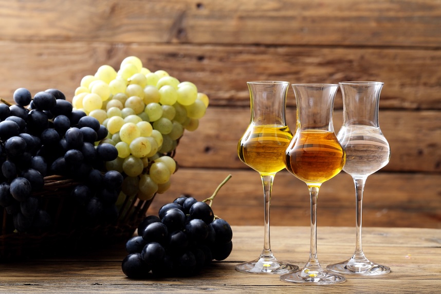 le diverse tipologie di grappa