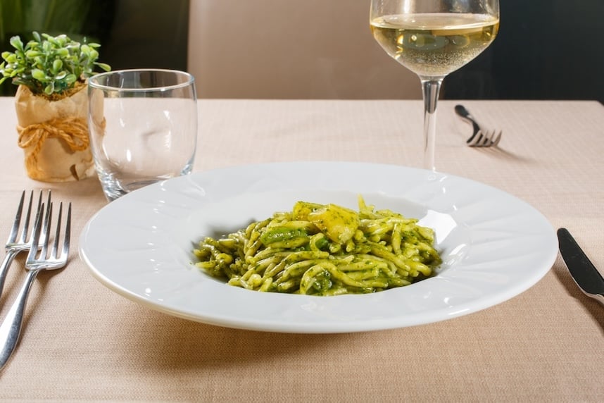 vino da abbinare alle trofie al pesto