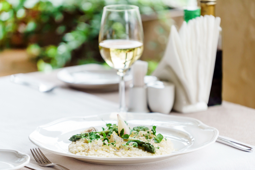 vino da abbinare al risotto con gli asparagi